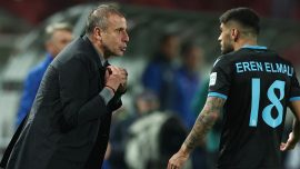 Abdullah Avcı’nın 100. resmi maçı