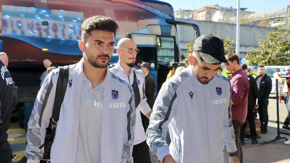 Trabzonspor kafilesi Sırbistan’a gitti