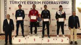 Uluslararası Satellite Eskrim Turnuvası ilk gün yarışları sona erdi