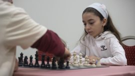 10 yaşındaki Senem olimpiyat şampiyonluğuna odaklandı