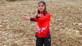 Milli atlet Van’ın yüksek rakımlı tepelerinde olimpiyata çalışıyor